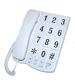 TEL UK 18040 Big Button Desk Phone - White